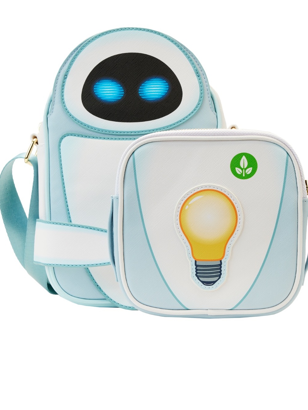 NWOT Loungefly Disney Wall-E “Eve” Crossbody Bag - Picture 4 of 9